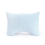 3D Blue Cell Tech Cooling Microgel Neck Support Pillow | White/Blue | 45cm x 65cm - The Bedding & Blankets Store