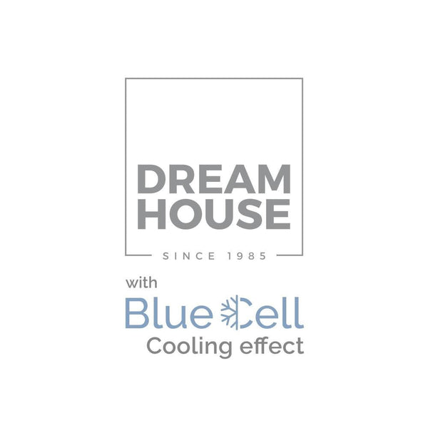 3D Blue Cell Tech Cooling Microgel Pillow | White/Blue | 50cm x 70cm - The Bedding & Blankets Store