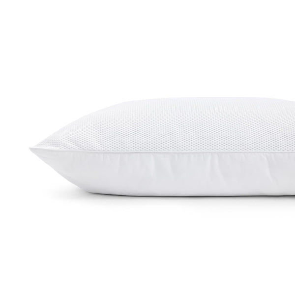 4D Ventilation Cooling Microgel Pillow | White | 50cm x 70cm - The Bedding & Blankets Store