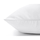 4D Ventilation Cooling Microgel Pillow | White | 50cm x 70cm - The Bedding & Blankets Store