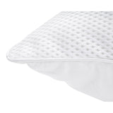 4D Ventilation Cooling Microgel Pillow | White | 50cm x 70cm - The Bedding & Blankets Store