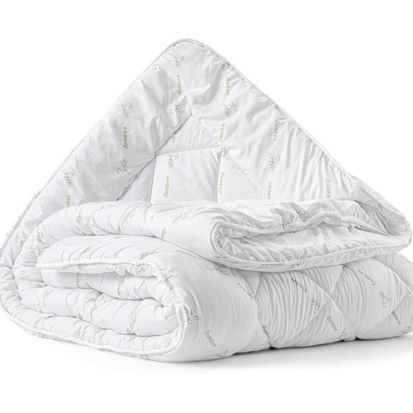 Bali Bamboo Touch Duvet | White | Single - 140cm (W) x 200cm (L) - The Bedding & Blankets Store