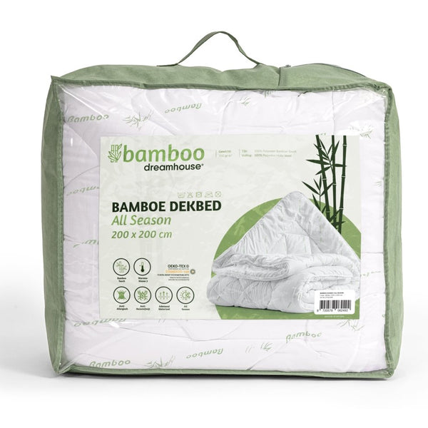 Bali Bamboo Touch Duvet | White | Single - 140cm (W) x 200cm (L) - The Bedding & Blankets Store