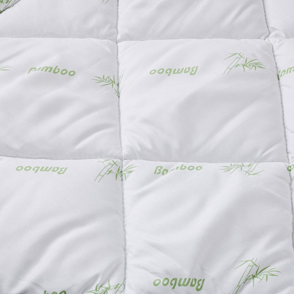Bali Bamboo Touch Duvet | White | Single - 140cm (W) x 200cm (L) - The Bedding & Blankets Store