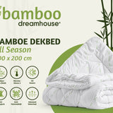 Bali Bamboo Touch Duvet | White | Single - 140cm (W) x 200cm (L) - The Bedding & Blankets Store
