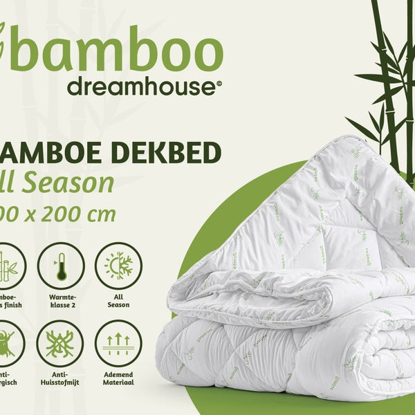 Bali Bamboo Touch Duvet | White | Single - 140cm (W) x 200cm (L) - The Bedding & Blankets Store