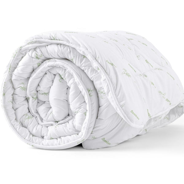 Bali Bamboo Touch Duvet | White | Single - 140cm (W) x 200cm (L) - The Bedding & Blankets Store