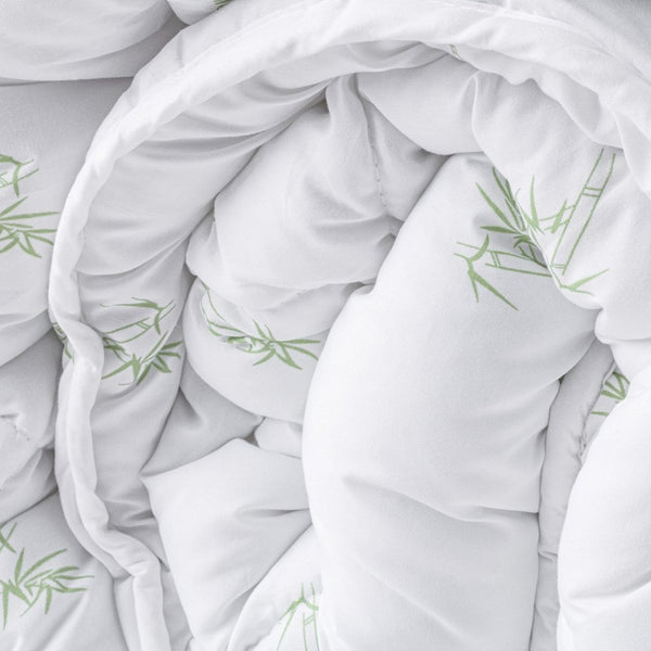 Bali Bamboo Touch Duvet | White | Single - 140cm (W) x 200cm (L) - The Bedding & Blankets Store