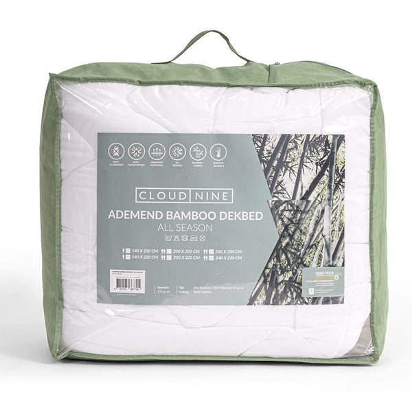 Bamboo Single - Layer Duvet | White | Single - 140cm (W) x 200cm (L) - The Bedding & Blankets Store