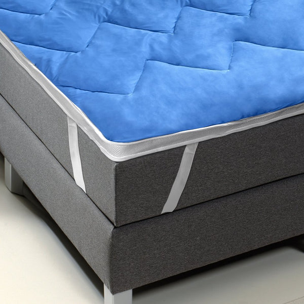 Blue Cell Cooling Mattress Topper | White | Single 80cm (W) x 200cm (L) - The Bedding & Blankets Store