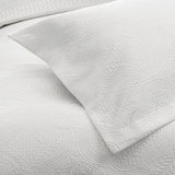 Charlene Soft & Elegant Bedspread | White | 260cm (W) x 250cm (L) - The Bedding & Blankets Store