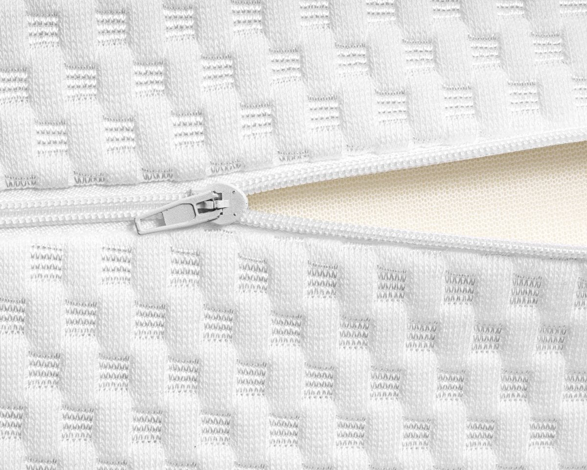 Contour Memory Foam Support Pillow | White | 60cm x 35cm x 11cm - The Bedding & Blankets Store