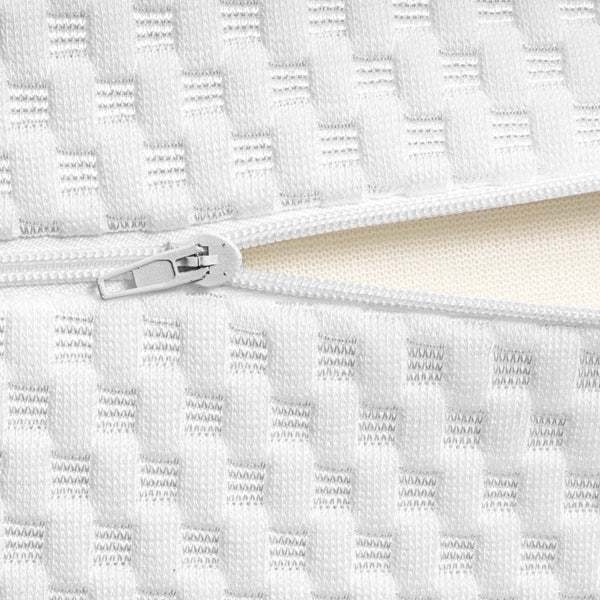 Contour Memory Foam Support Pillow | White | 60cm x 35cm x 11cm - The Bedding & Blankets Store