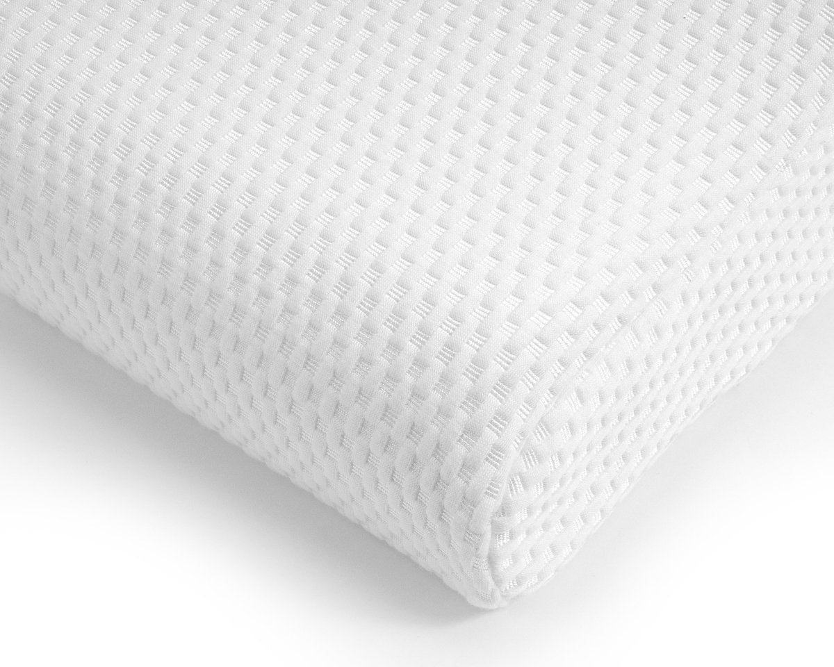 Contour Memory Foam Support Pillow | White | 60cm x 35cm x 11cm - The Bedding & Blankets Store