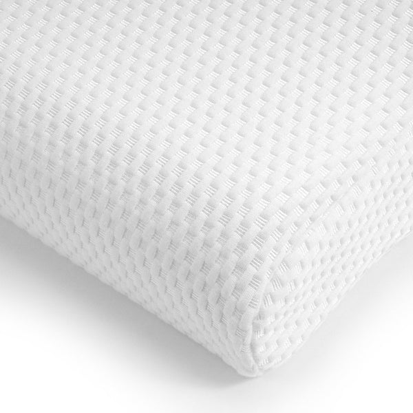 Contour Memory Foam Support Pillow | White | 60cm x 35cm x 11cm - The Bedding & Blankets Store