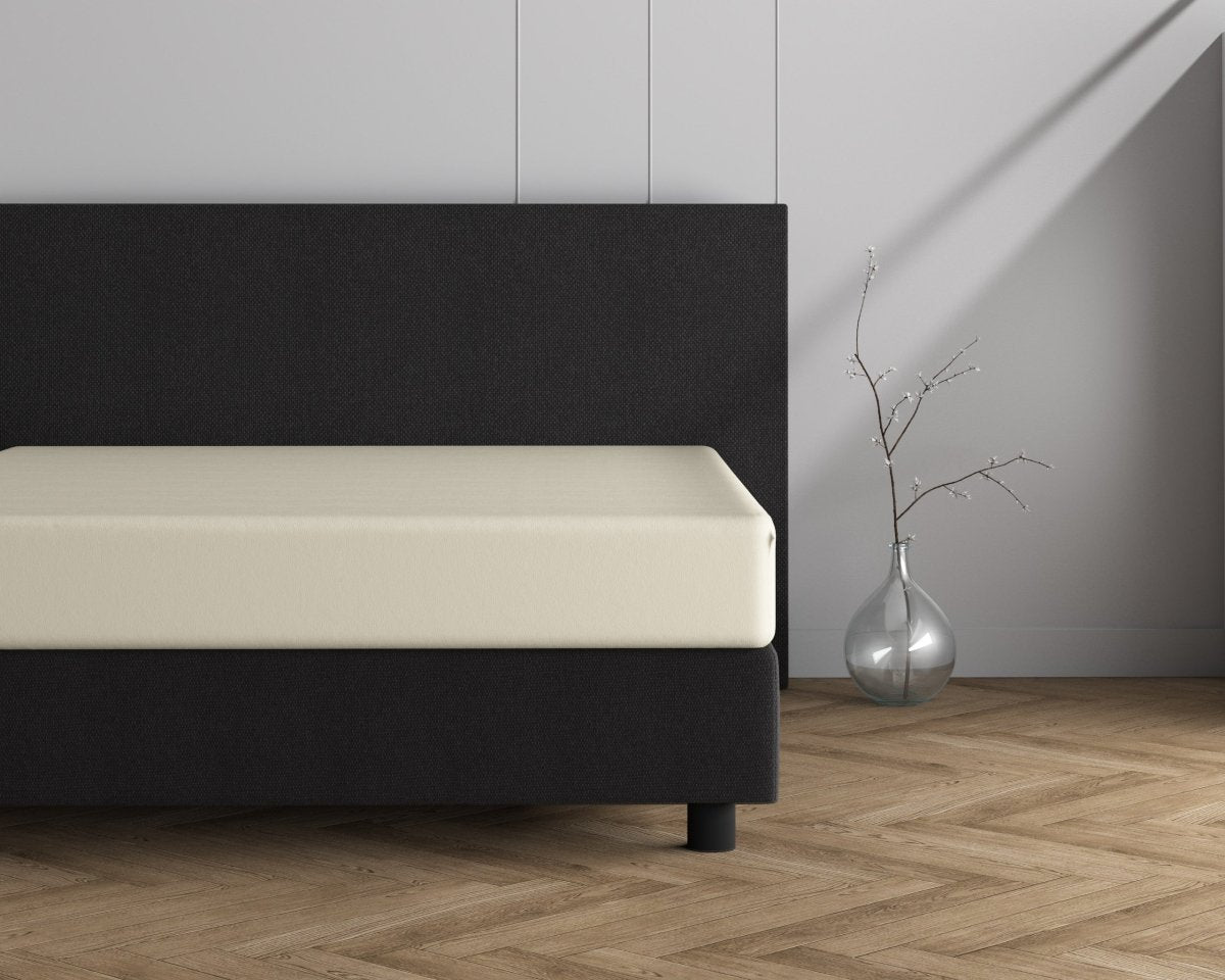 Double Jersey 220 GSM Soft Cotton Fitted Sheet | Cream | Single 80/100 x 220cm (L) x 40cm (D) - The Bedding & Blankets Store