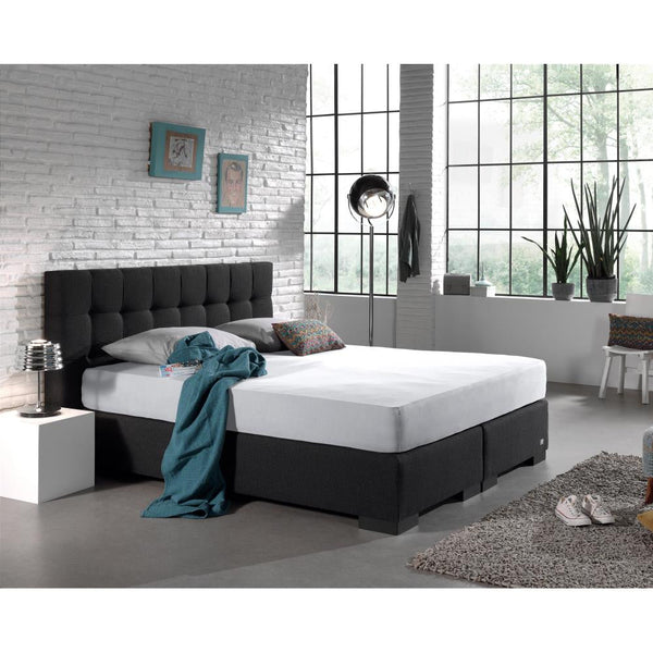Double Jersey 220 GSM Soft Cotton Fitted Sheet | White | Single 80/100 x 220cm (L) x 40cm (D) - The Bedding & Blankets Store