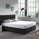 Double Jersey 220 GSM Soft Cotton Fitted Sheet | White | Single 80/100 x 220cm (L) x 40cm (D) - The Bedding & Blankets Store