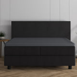 Double Jersey 220 GSM Soft Cotton Matress Topper Fitted Sheet | Anthracite Grey | Single / Large Single (EU) 80/90 x 200/220cm (L) x 40cm (D) - The Bedding & Blankets Store