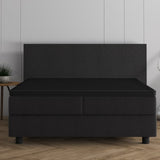 Double Jersey 220 GSM Soft Cotton Matress Topper Fitted Sheet | Black | Single / Large Single (EU) 80/90 x 200/220cm (L) x 25cm (D) - The Bedding & Blankets Store