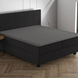 Double Jersey 220 GSM Soft Cotton Matress Topper Fitted Sheet | Grey | Single / Large Single (EU) 80/90 x 200/220cm (L) x 15cm (D) - The Bedding & Blankets Store