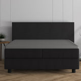 Double Jersey 220 GSM Soft Cotton Matress Topper Fitted Sheet | Grey | Single / Large Single (EU) 80/90 x 200/220cm (L) x 15cm (D) - The Bedding & Blankets Store