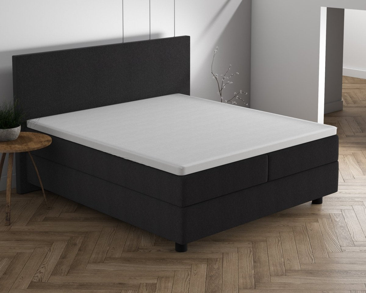 Double Jersey 220 GSM Soft Cotton Matress Topper Fitted Sheet | White | Single / Large Single (EU) 80/90 x 200/220cm (L) x 25cm (D) - The Bedding & Blankets Store
