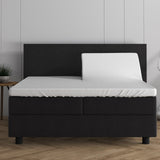 Double Jersey 220 GSM Soft Cotton Split - Topper Fitted Sheet | White | Queen 160 x 200/220cm (L) x cm (D) - The Bedding & Blankets Store