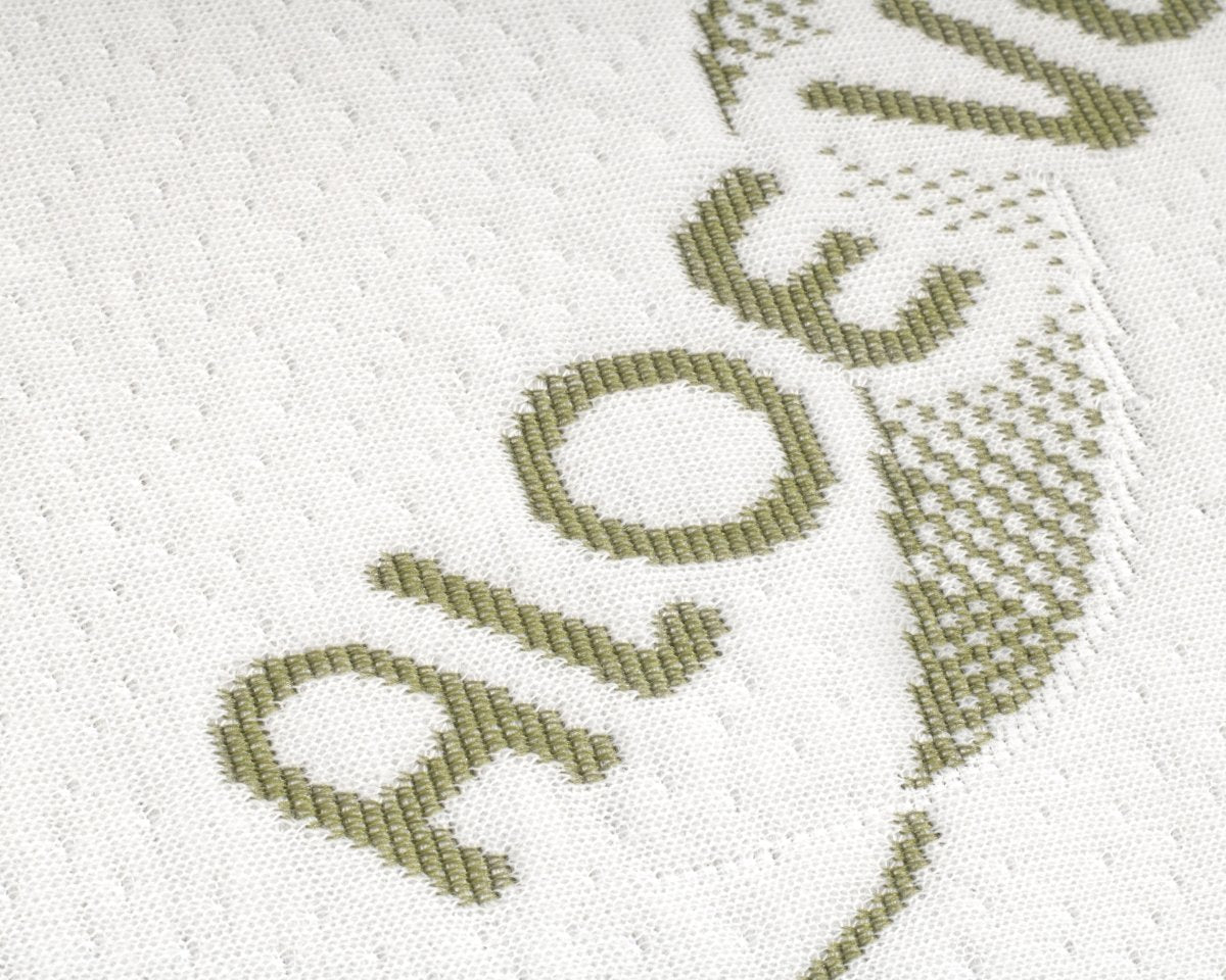Ergonomic Orthopedic Aloe Vera Memory Foam Pillow | White | 70cm x 40cm x 12cm - The Bedding & Blankets Store