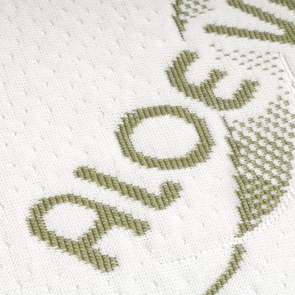 Ergonomic Orthopedic Aloe Vera Memory Foam Pillow | White | 70cm x 40cm x 12cm - The Bedding & Blankets Store