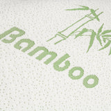 Ergonomic Orthopedic Bamboo Memory Foam Pillow | White | 70cm x 40cm x 12cm - The Bedding & Blankets Store