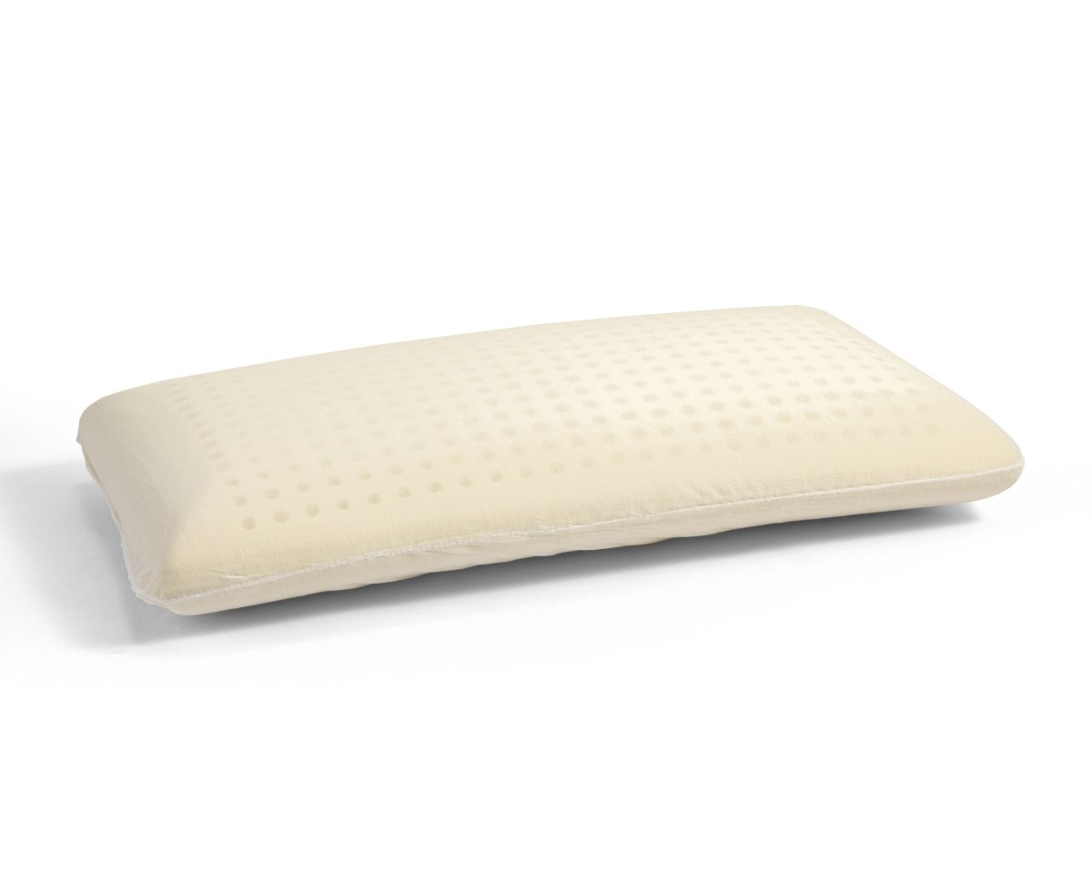 Ergonomic Orthopedic Bamboo Memory Foam Pillow | White | 70cm x 40cm x 12cm - The Bedding & Blankets Store