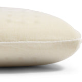 Ergonomic Orthopedic Bamboo Memory Foam Pillow | White | 70cm x 40cm x 12cm - The Bedding & Blankets Store