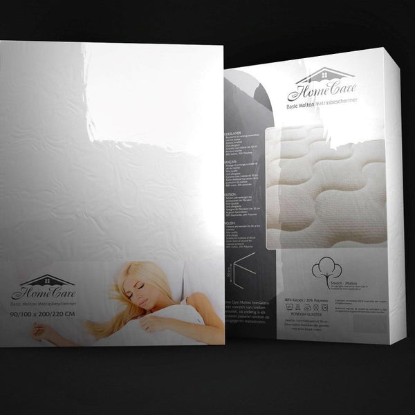 Fitted Mattress Protector Sheet | White | Super King 190/200cm (W) x 220/230cm (L) x 30cm (D) - The Bedding & Blankets Store