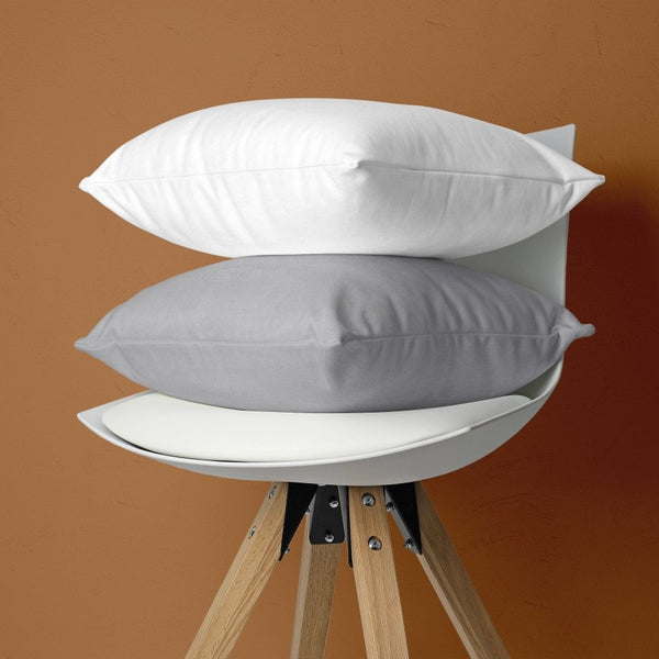 Flannel Cotton 2 in 1 Pillowcase | Grey | 60cm x 70cm - The Bedding & Blankets Store