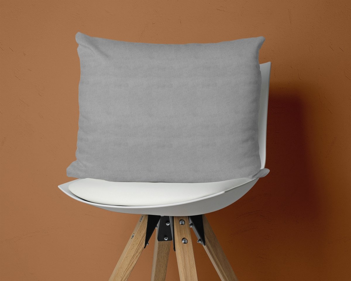 Flannel Cotton 2 in 1 Pillowcase | Grey | 60cm x 70cm - The Bedding & Blankets Store