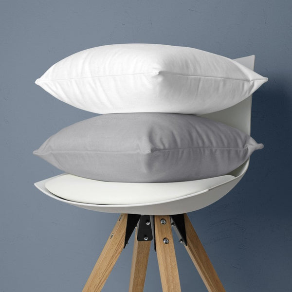 Flannel Cotton 2 in 1 Pillowcase | White | 60cm x 70cm - The Bedding & Blankets Store