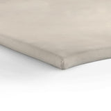 Jersey Mattress Topper Fitted Sheet | Cream | Adjustable Single (EU) 70/80/90 x 200/220cm (L) x 15cm (D) - The Bedding & Blankets Store