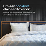 Nanotech Memory Foam Pillow | White | 50cm x 70cm - The Bedding & Blankets Store