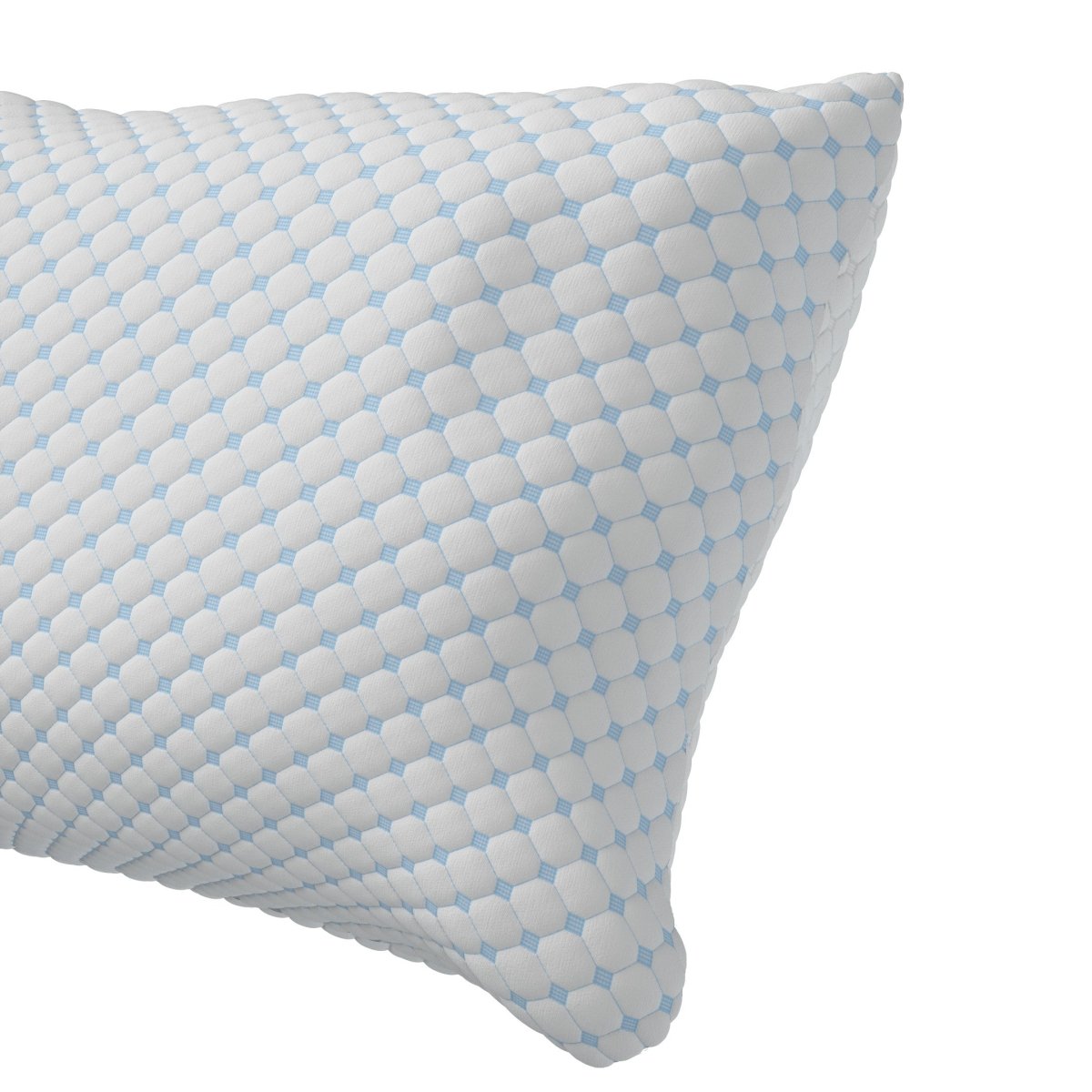 Nanotech Memory Foam Pillow | White | 50cm x 70cm - The Bedding & Blankets Store