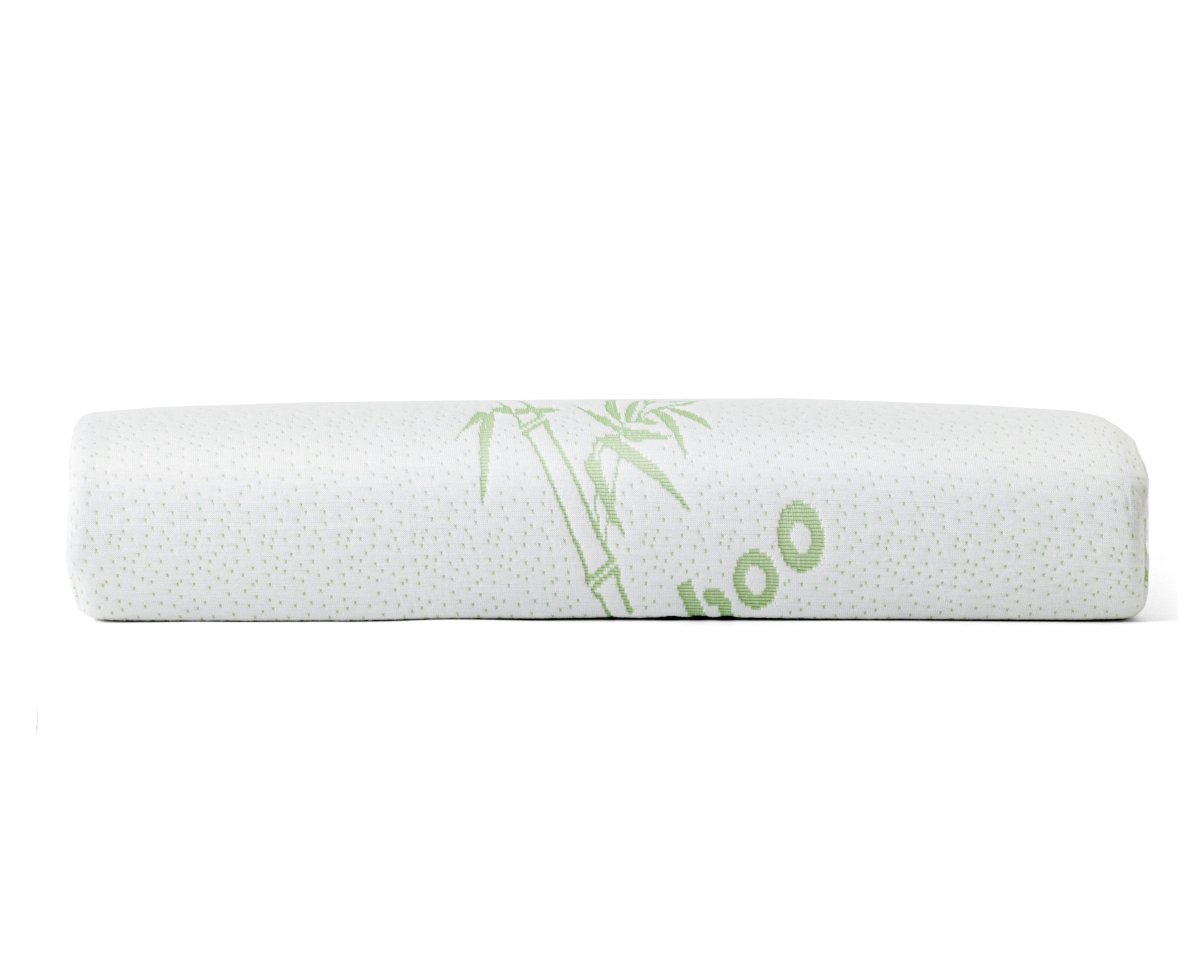 Orthopedic Bamboo Neck Support Pillow | White | 50cm x 30cm - The Bedding & Blankets Store