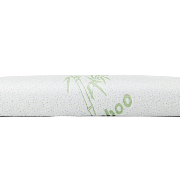Orthopedic Bamboo Neck Support Pillow | White | 50cm x 30cm - The Bedding & Blankets Store