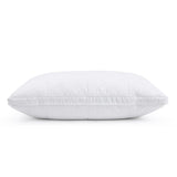Premium 3 - Chamber Microgel & Feather Pillow | White | 50cm x 70cm - The Bedding & Blankets Store