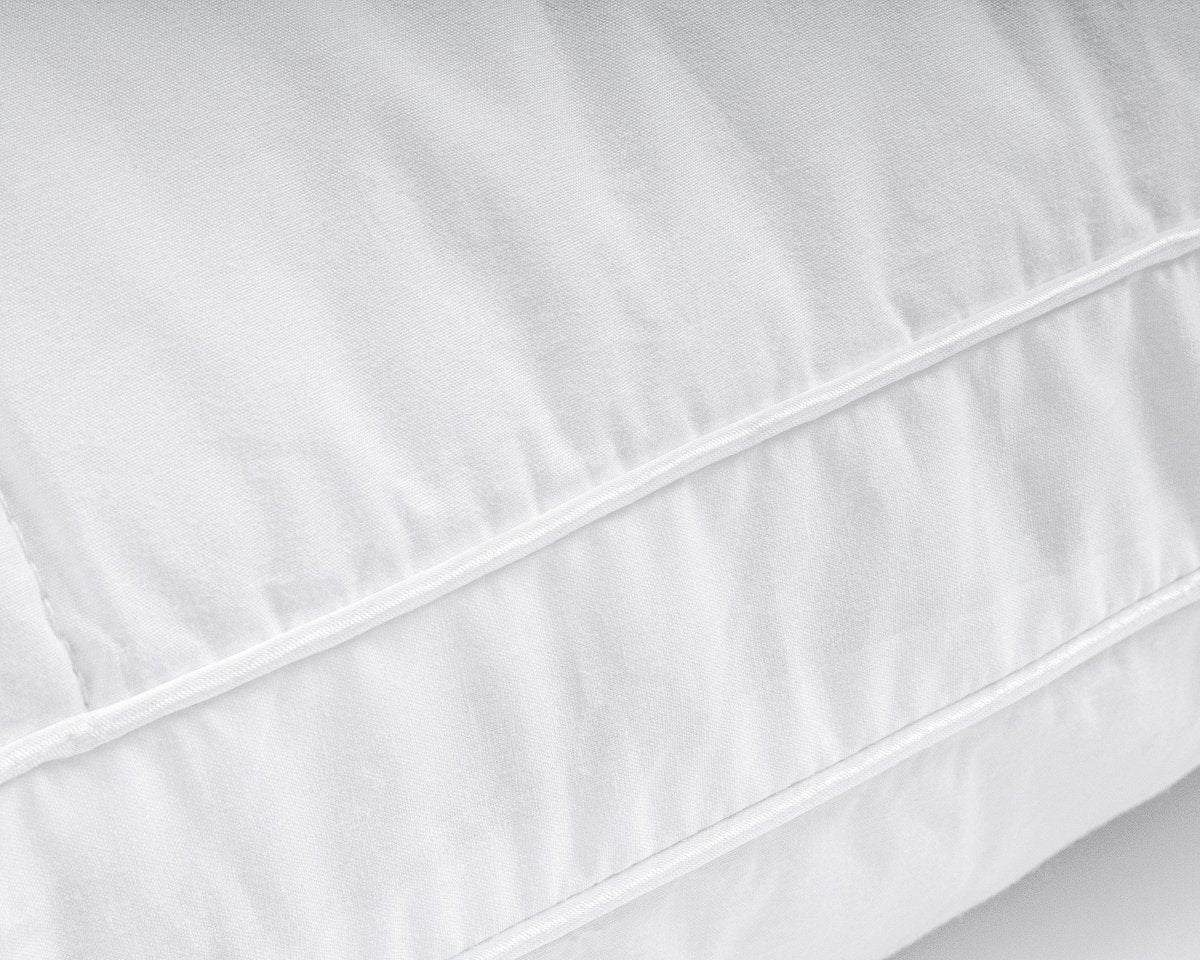 Premium 3 - Chamber Microgel & Feather Pillow | White | 50cm x 70cm - The Bedding & Blankets Store