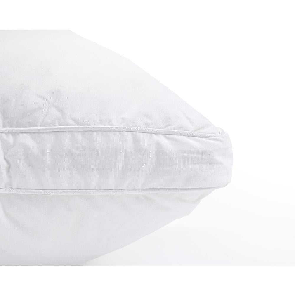 Premium 3 - Chamber Microgel & Feather Pillow | White | 50cm x 70cm - The Bedding & Blankets Store