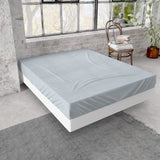 Premium Flannel Fitted Sheet | Grey | Single 90 x 200/210cm (L) x 30cm (D) - The Bedding & Blankets Store