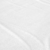 Premium Flannel Fitted Sheet | White | Single 90 x 200/210cm (L) x 30cm (D) - The Bedding & Blankets Store