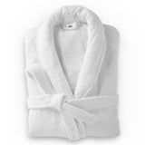Premium Soft Terry Bathrobe | White | S - M - The Bedding & Blankets Store