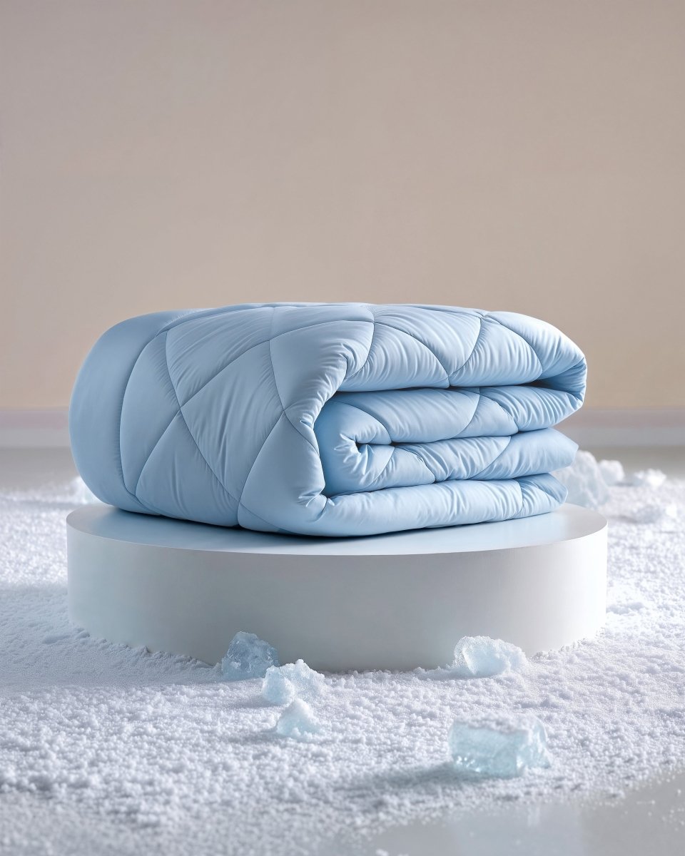 Qmax Duvet | Blue | Double - 200cm (W) x 200cm (L) - The Bedding & Blankets Store