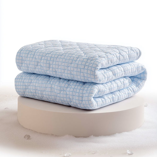 Qmax Mattress Topper | White | Queen 160cm (W) x 200cm (L) - The Bedding & Blankets Store